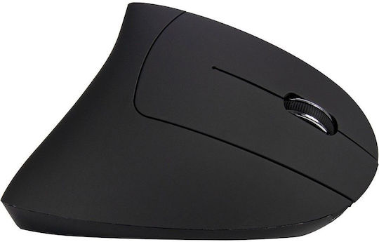 Inter-Tech Eterno KM-206R Wireless Ergonomic Vertical Mouse Negru