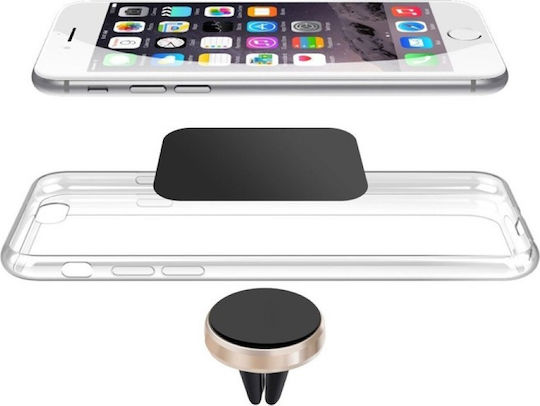 Car Mobile Mount with Magnet Gold