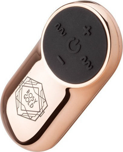 Rosy Gold New Vibrating Egg Vibrator Egg with Remote Control 7cm Rose Gold
