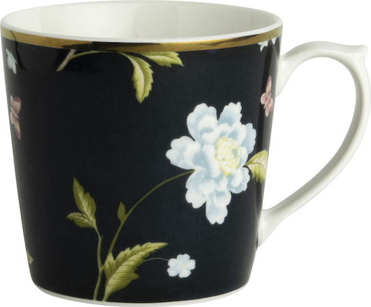 Laura Ashley Heritage Becher aus Porzellan Midnight Uni 320ml