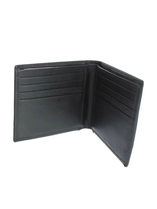 Leather Men's Wallet Cards Black