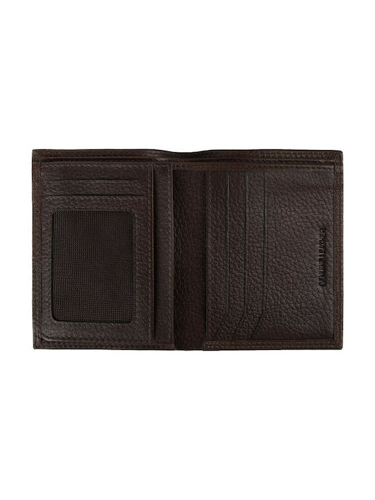 Zippo Men's Leather Card Wallet Brown 2006048