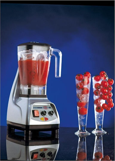Johny ΑΚ/12 Auto Commercial Blender 1.2kW Yellow with Jug Capacity 2.5lt 24.5x18x45cm