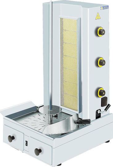 Sergas Μηχανή Γύρου Υγραερίου DG7N με Γυριέρα για 70kg