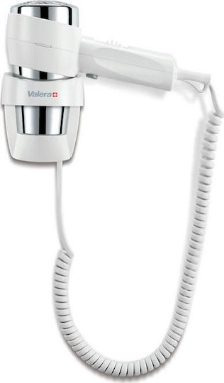 Valera Action Super Plus 1800 White Hotel Hair Dryer 1.8kW with Spiral Cable up to 250cm