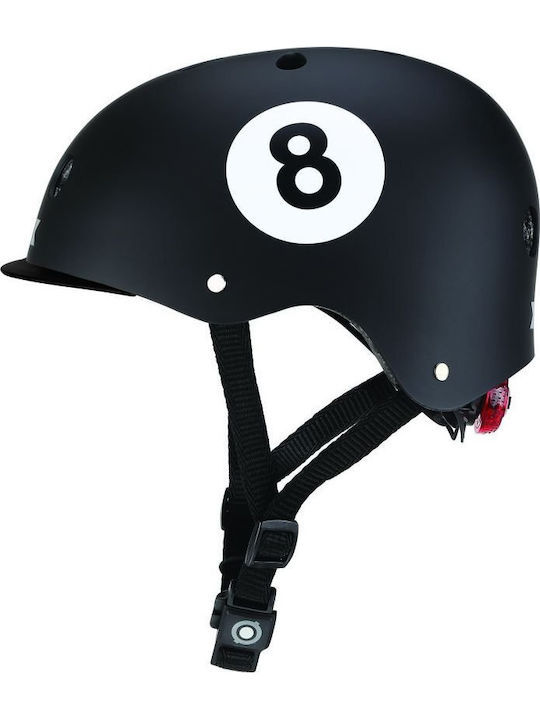 Globber Elite Lights Kids' Helmet for City Bike Black XS/S (48-53 cm) Black