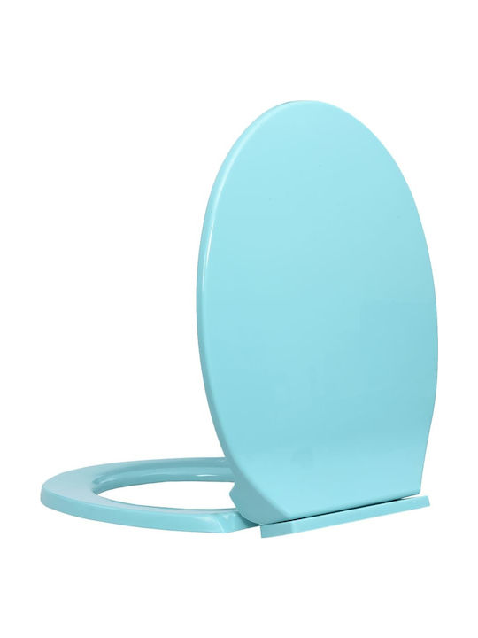 vidaXL Καπάκι Λεκάνης Soft Close Πλαστικό 46x34cm Πράσινο
