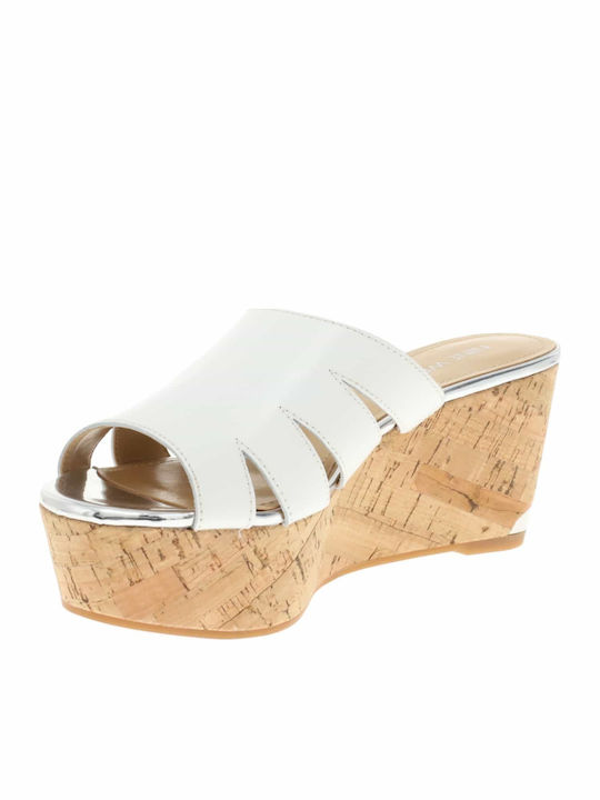 Victoria Platforme Dama în Tip Slip On Albă