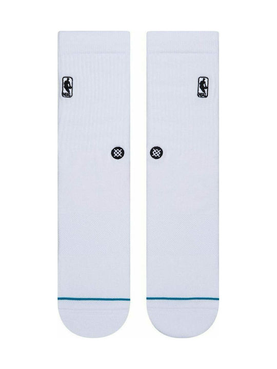 Stance Logoman ST NBA Athletic Socks White 1 Pair