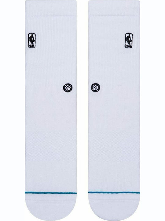 Stance Logoman ST NBA Athletic Socks White 1 Pair