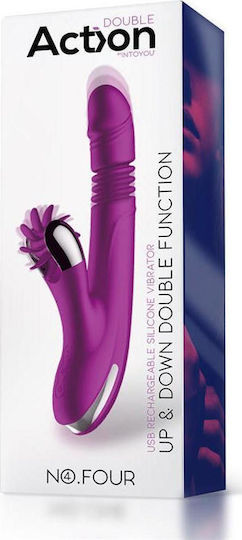 Action No Four Up & Down Double Function Purple