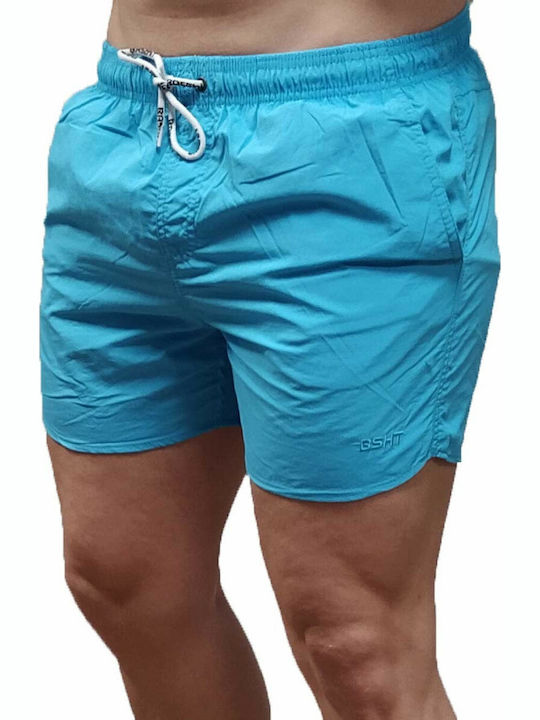 Basehit Herren Badebekleidung Shorts Hellblau