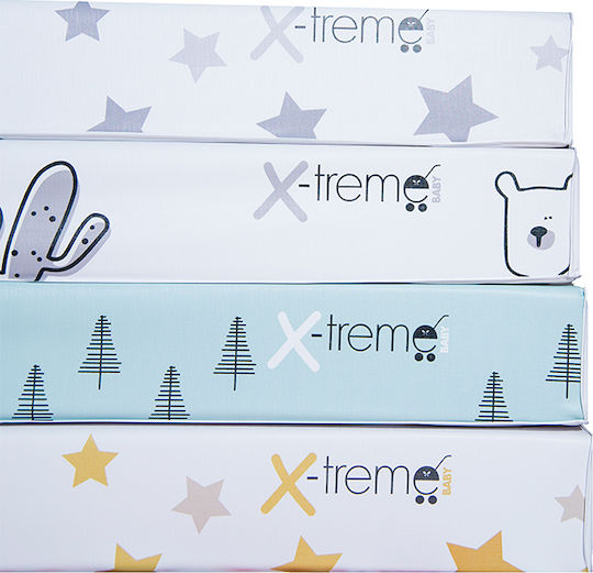 X-treme Baby Мека подложка за смяна Cool Zoo от Пластмаса Blue 44x70см