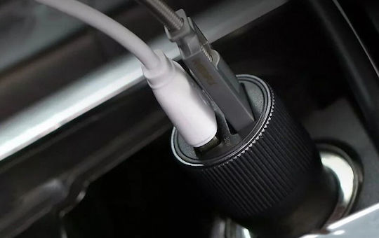 Remax RCC-221 Car Charger 2.4A with Ports: 2xUSB Black Color