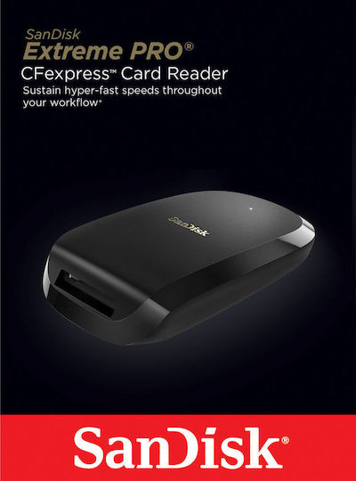 Sandisk Extreme PRO Card Reader USB 3.1 Type-C για CFexpress