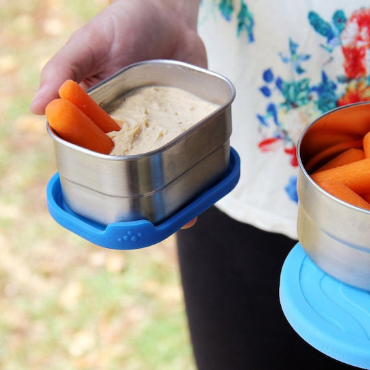 Ecolunchbox Inox Lunch Box Splash Pod Blue 236ml