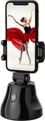 Following Face 360 Mobile Phone Stand with Face Detection in Black Colour