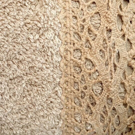 Lino Home Σετ 3τμχ Bien Mocca Βάρους 600gr/m²