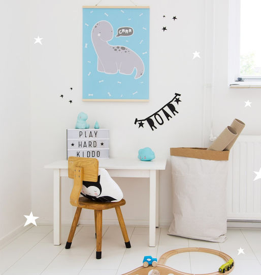 A Little Lovely Company Led Kids Decorative Lamp Little T Rex Din Blue 12.5x12.5x8.7εκ.