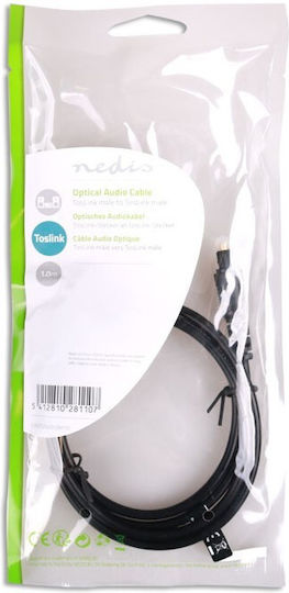 Nedis 1m TOS male Optical Cable (CAGP25000BK10)