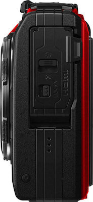 Olympus Tough TG-5 Compact Camera 12MP 4x Optical Zoom with 3" Display 4K UHD Red