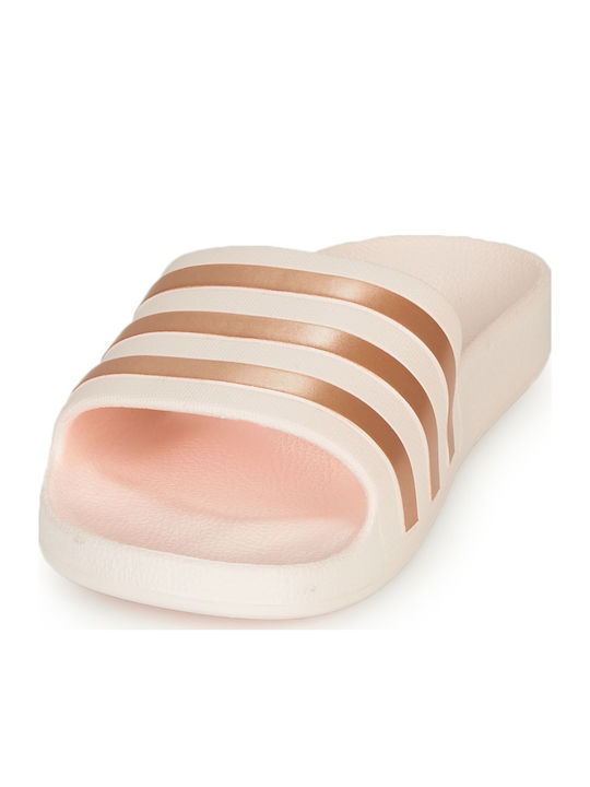 Adilette Aqua Slides În Culoare Roz