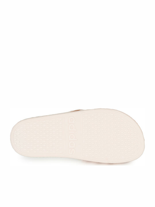 Adilette Aqua Slides În Culoare Roz