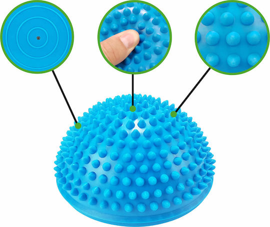 Tunturi Balance Pods Pair Blue Balance Cushion Height 8cm Diameter 16cm