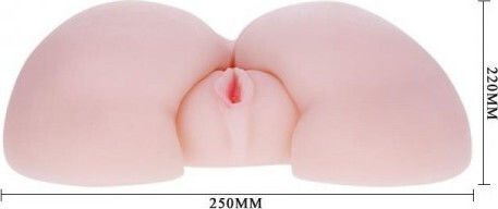 Baile Realistic Vagina & Ass with Remote Control Мастурбатор Задник / Вагина с вибрация 1бр