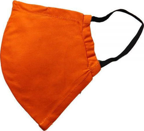 Synchronia Fabric Mask with Filter Pocket & Wire Orange Protective Mask Fabric Orange BHP001M-M-OR 1pcs