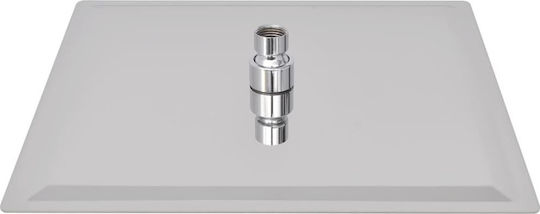 vidaXL Square Showerhead 30x30cm Stainless Steel