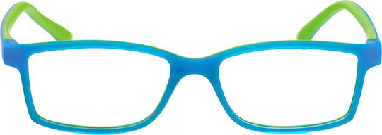 Milo & Me Children's Plastic Eyeglass Frame Blue 85010 26