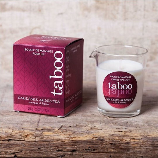 Ruf Taboo Massage Massage Candle with Scent Wild & Woody 60gr