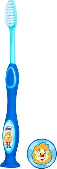 Chicco Milk Teeth Kids Toothbrush for 3+ years Blue