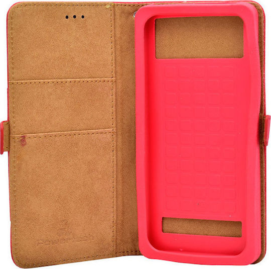 Powertech Pocket UniFlip Universal Book Case up to 6" Red