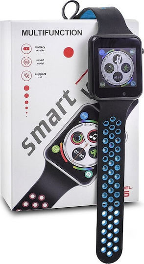 C5 Smartwatch cu SIM (Albastru)