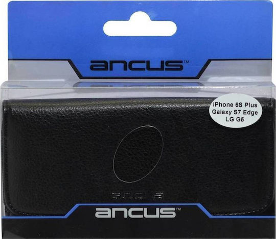 Ancus Horizontale Hülle Gürteltasche bis 5.5" Schwarz 17009