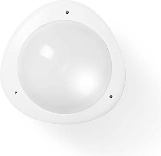 Nedis WiFi Motion Sensor Battery with Range 10m Smart in White Color WIFISM10CWT