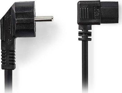 Nedis Schuko - IEC C13 Cable 5m Μαύρο (CEGP10020BK50)