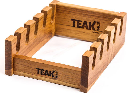 TeakHaus TeakHaus Holz Tischspiel Basis 32.5x22x9.5cm Braune