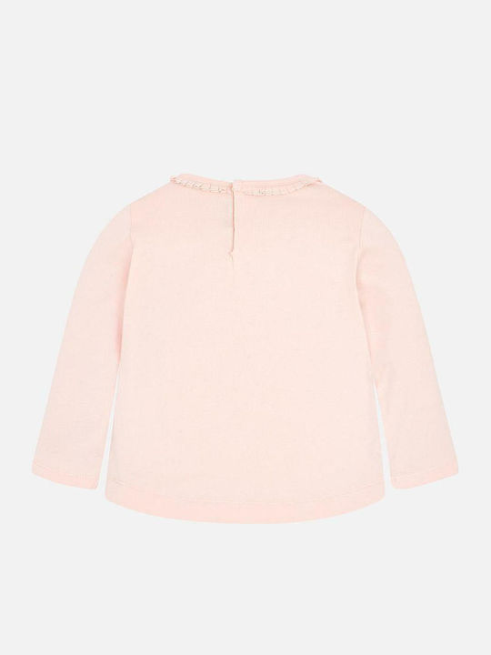 Mayoral Kids Blouse Long Sleeve Pink