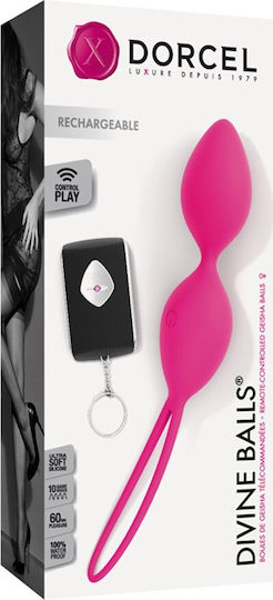 Dorcel Divine Balls Κολπικές Μπάλες Ροζ