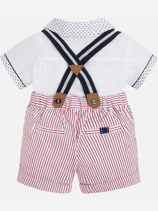 Mayoral Kids Set with Shorts Summer 2pcs White