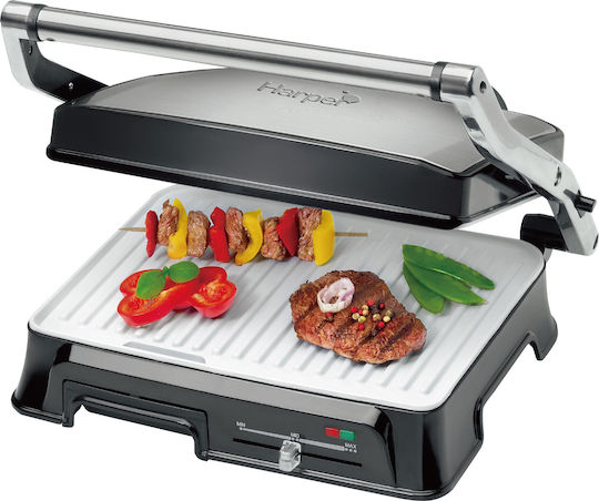 Harper HGE280CN Sandwichmaker Grill mit Keramikplatten 2000W Gray