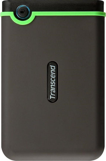 Transcend StoreJet 25M3 USB 3.0 Външен HDD 1000ГБ 2.5" Желязно сиво