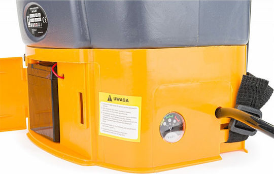 Powermat 12 V Rückenspritze 12V mit Batterie 15Ah mit Kapazität 20Es 4.5bar