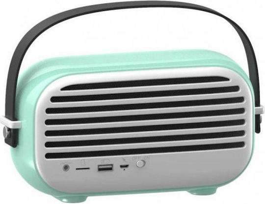 QY-H69 Retro Tragbares Radio mit Bluetooth und USB Grün