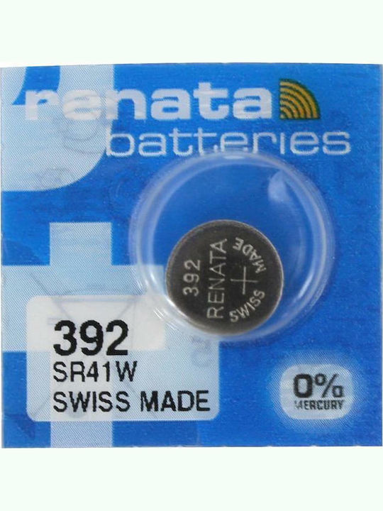 Renata 392 Μπαταρία Silver Oxide Ρολογιών SR41 1.55V 1τμχ