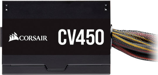 Corsair CV Series CV450 450W Μαύρο Τροφοδοτικό Υπολογιστή Full Wired 80 Plus Bronze