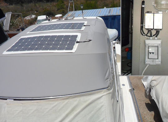 Apolloteck Ideasolar PV-150 Flexibel Monokristallin Solarmodul 150W 12V 1480x680x20mm